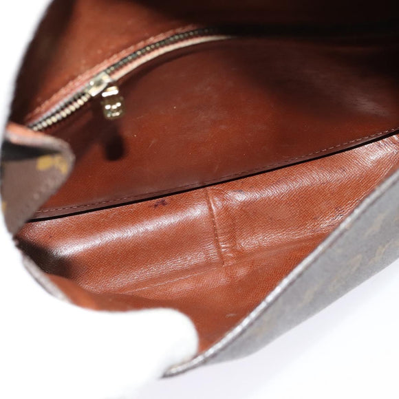 LOUIS VUITTON Monogram Saint Cloud GM Shoulder Bag M51242 LV Auth ti3334