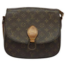 LOUIS VUITTON Monogram Saint Cloud GM Shoulder Bag M51242 LV Auth ti3334-13