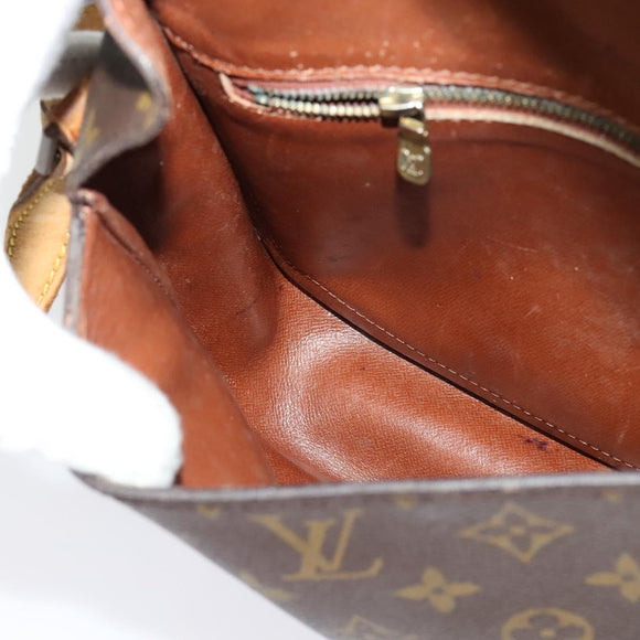 LOUIS VUITTON Monogram Saint Cloud GM Shoulder Bag M51242 LV Auth ti3334