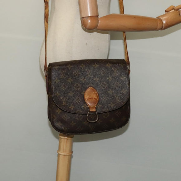 LOUIS VUITTON Monogram Saint Cloud GM Shoulder Bag M51242 LV Auth ti3334
