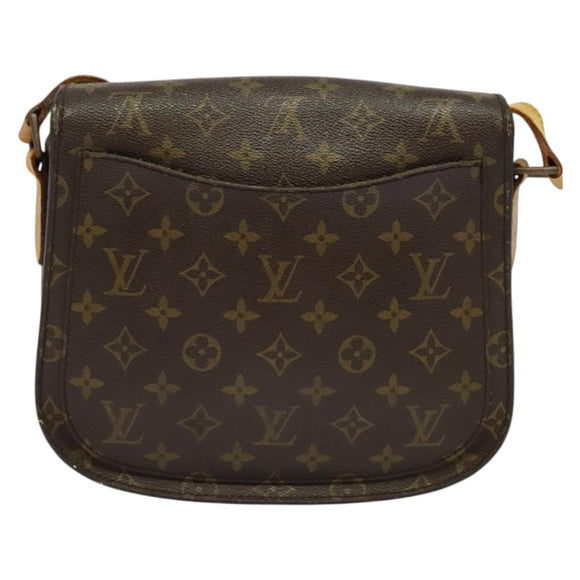 LOUIS VUITTON Monogram Saint Cloud GM Shoulder Bag M51242 LV Auth ti3334