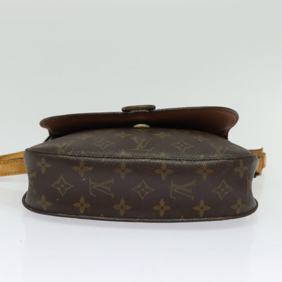 LOUIS VUITTON Monogram Saint Cloud GM Shoulder Bag M51242 LV Auth ti3334