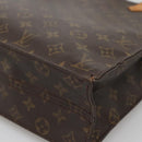 LOUIS VUITTON Monogram Sac Plat Hand Bag M51140 LV Auth ti3335-9