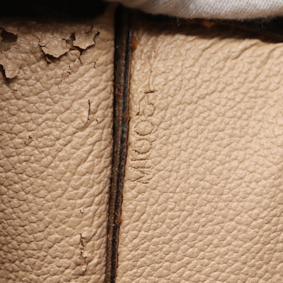 LOUIS VUITTON Monogram Sac Plat Hand Bag M51140 LV Auth ti3335