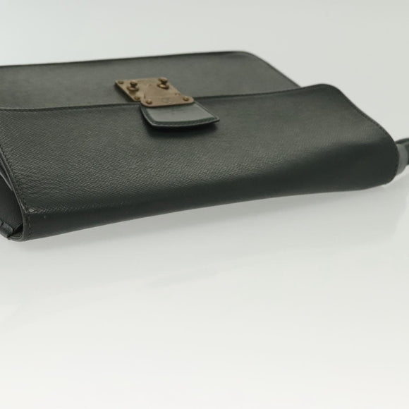 LOUIS VUITTON Taiga Pochette Kourad Clutch Bag Epicea M30194 LV Auth ti3337