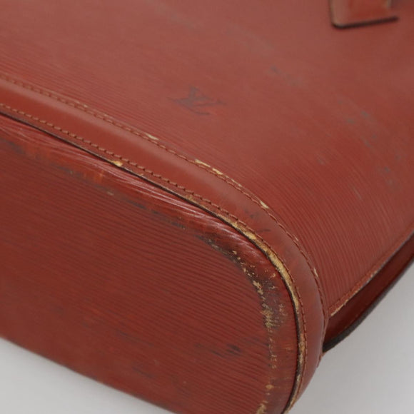 LOUIS VUITTON Epi Lussac Shoulder Bag Brown M52283 LV Auth ti3338