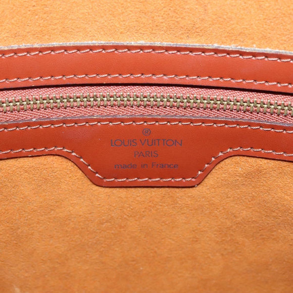 LOUIS VUITTON Epi Lussac Shoulder Bag Brown M52283 LV Auth ti3338
