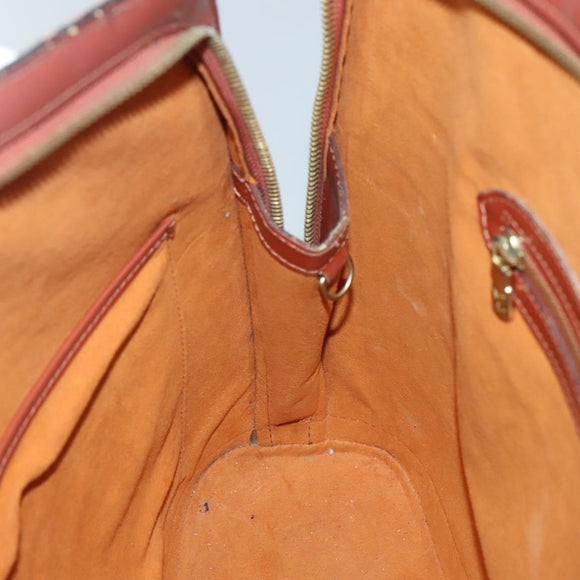 LOUIS VUITTON Epi Lussac Shoulder Bag Brown M52283 LV Auth ti3338