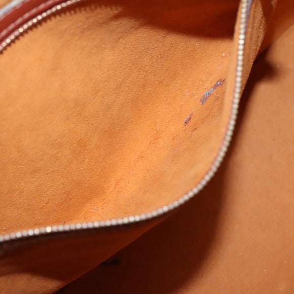 LOUIS VUITTON Epi Lussac Shoulder Bag Brown M52283 LV Auth ti3338