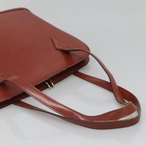 LOUIS VUITTON Epi Lussac Shoulder Bag Brown M52283 LV Auth ti3338