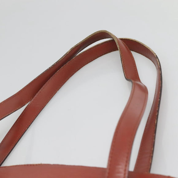 LOUIS VUITTON Epi Lussac Shoulder Bag Brown M52283 LV Auth ti3338