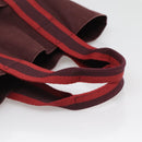HERMES Fourre Tout Cabass Hand Bag Canvas Red Auth ti3345-7