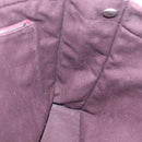 HERMES Fourre Tout MM Hand Bag Canvas Red Auth ti3346-17