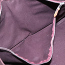 HERMES Fourre Tout MM Hand Bag Canvas Red Auth ti3346-11