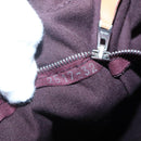 HERMES Fourre Tout MM Hand Bag Canvas Red Auth ti3346-12