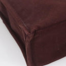HERMES Fourre Tout MM Hand Bag Canvas Red Auth ti3347-9