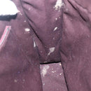 HERMES Fourre Tout MM Hand Bag Canvas Red Auth ti3347-11