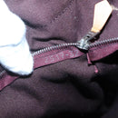 HERMES Fourre Tout MM Hand Bag Canvas Red Auth ti3347-12