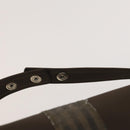 FENDI Pecan Hand Bag Nylon Canvas 2Set Black Brown Auth ti3350-14