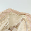 CHANEL New Travel Line Tote Bag Nylon Beige Gold CC Auth ti3356-19