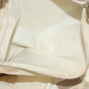 CHANEL New Travel Line Tote Bag Nylon Beige Gold CC Auth ti3356-11