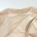 CHANEL New Travel Line Tote Bag Nylon Beige Gold CC Auth ti3357-19