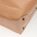 Christian Dior Maris Pearl Hand Bag Enamel Pink Auth ti3359-17