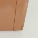 Christian Dior Maris Pearl Hand Bag Enamel Pink Auth ti3359-3