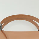 Christian Dior Maris Pearl Hand Bag Enamel Pink Auth ti3359-14