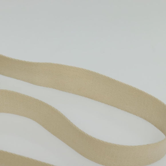 BURBERRY Blue Label Shoulder Bag Canvas Beige Gold Auth ti3360