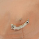 BURBERRY Blue Label Tote Bag Canvas Pink Silver Auth ti3364-15