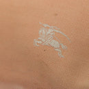 BURBERRY Blue Label Tote Bag Canvas Pink Silver Auth ti3364-10