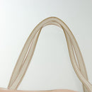 BURBERRY Blue Label Tote Bag Canvas Pink Silver Auth ti3364-8
