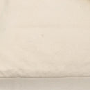 BURBERRY Tote Bag Canvas Leather White Yellow gold Auth ti3365-10