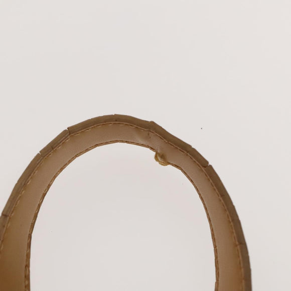 BURBERRY Nova Check Bag Canvas Nylon Leather 3Set Beige Gray Red Auth ti3370