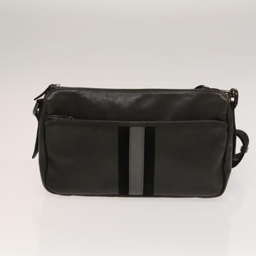 BURBERRY Nova Check Bag Canvas Nylon Leather 3Set Beige Gray Red Auth ti3370 - 0