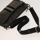 BURBERRY Nova Check Bag Canvas Nylon Leather 3Set Beige Gray Red Auth ti3370-5