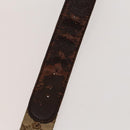 GUCCI GG Canvas Web Sherry Line Belt Canvas 3Set White Beige Auth ti3375-17