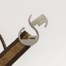 GUCCI GG Canvas Web Sherry Line Belt Canvas 3Set White Beige Auth ti3375-5