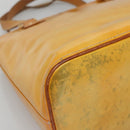 LOUIS VUITTON Monogram Vernis Houston Hand Bag Gris M91053 LV Auth ti3376-16