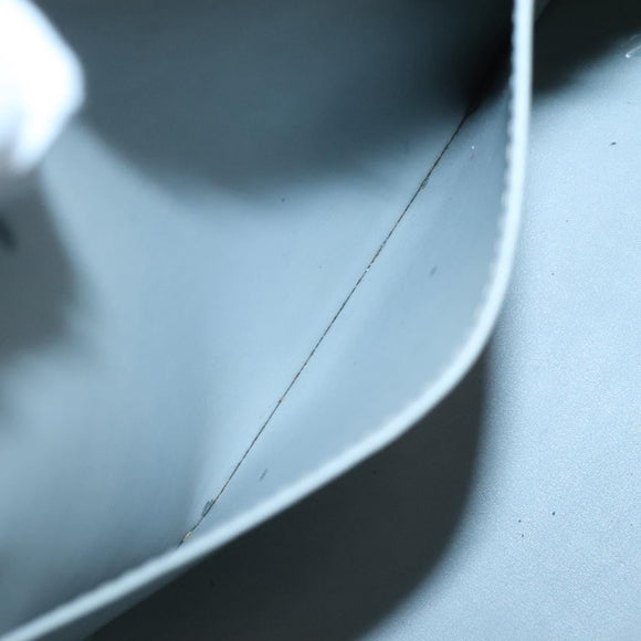 LOUIS VUITTON Monogram Vernis Houston Hand Bag Gris M91053 LV Auth ti3376