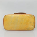 LOUIS VUITTON Monogram Vernis Houston Hand Bag Gris M91053 LV Auth ti3376-5