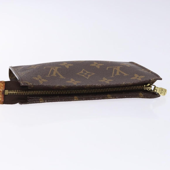 LOUIS VUITTON Monogram Bucket PM Accessory Pouch LV Auth ti3382