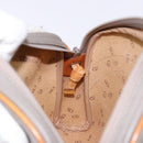 Christian Dior Shoulder Bag Leather Gray Auth ti3384-18