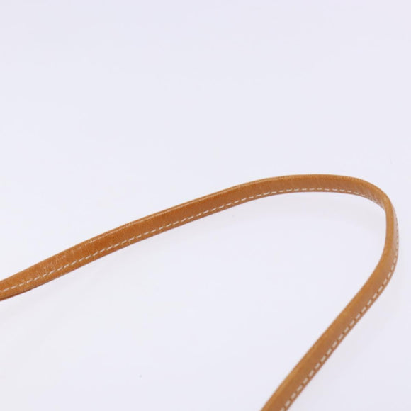 Christian Dior Shoulder Bag Leather Gray Auth ti3384