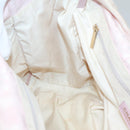 CHANEL New Travel Line Tote Bag Nylon Pink Gold CC Auth ti3386-21