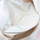 CHANEL New Travel Line Tote Bag Nylon Pink Gold CC Auth ti3386-23