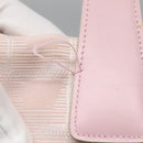 CHANEL New Travel Line Tote Bag Nylon Pink Gold CC Auth ti3386-8