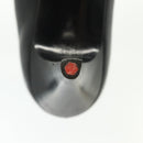 CHANEL pumps High heels Leather 35 1/2 Black CC Auth ti3388-26