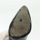 CHANEL pumps High heels Leather 35 1/2 Black CC Auth ti3388-8